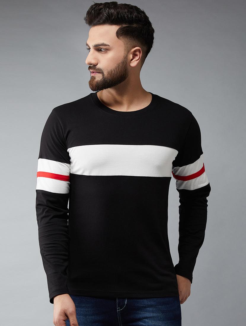 multi colorblock cut & sew t-shirts combo - 17300673 - Zoom Image - 4