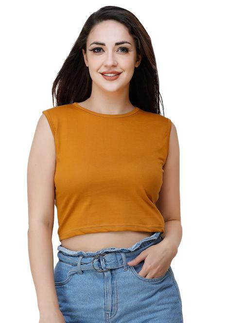 round neck crop tee - 17320200 - Standard Image - 1