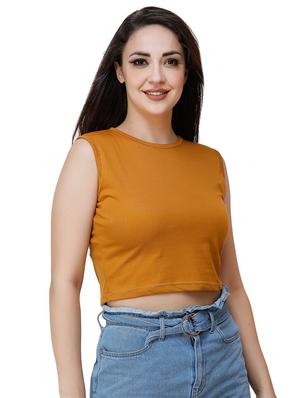 round neck crop tee - 17320200 - Standard Image - 2