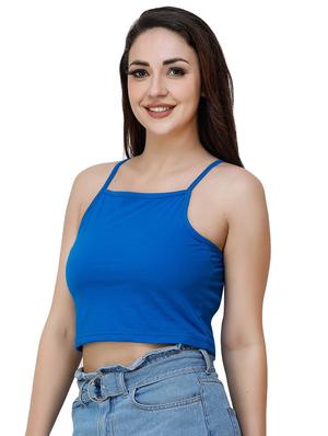 cami neck crop top - 17324093 - Standard Image - 2