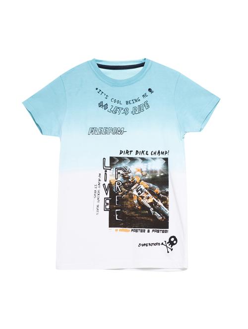 blue cotton tshirt - 17324164 - Standard Image - 1