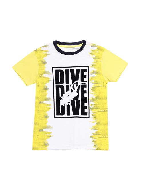 yellow cotton tshirt - 17324165 - Standard Image - 1