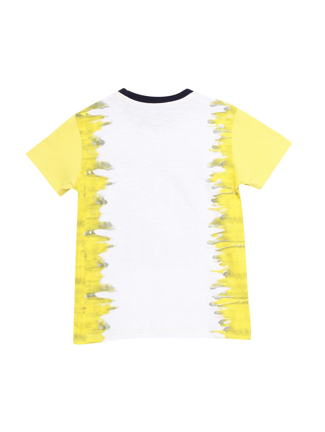 yellow cotton tshirt - 17324165 - Zoom Image - 2