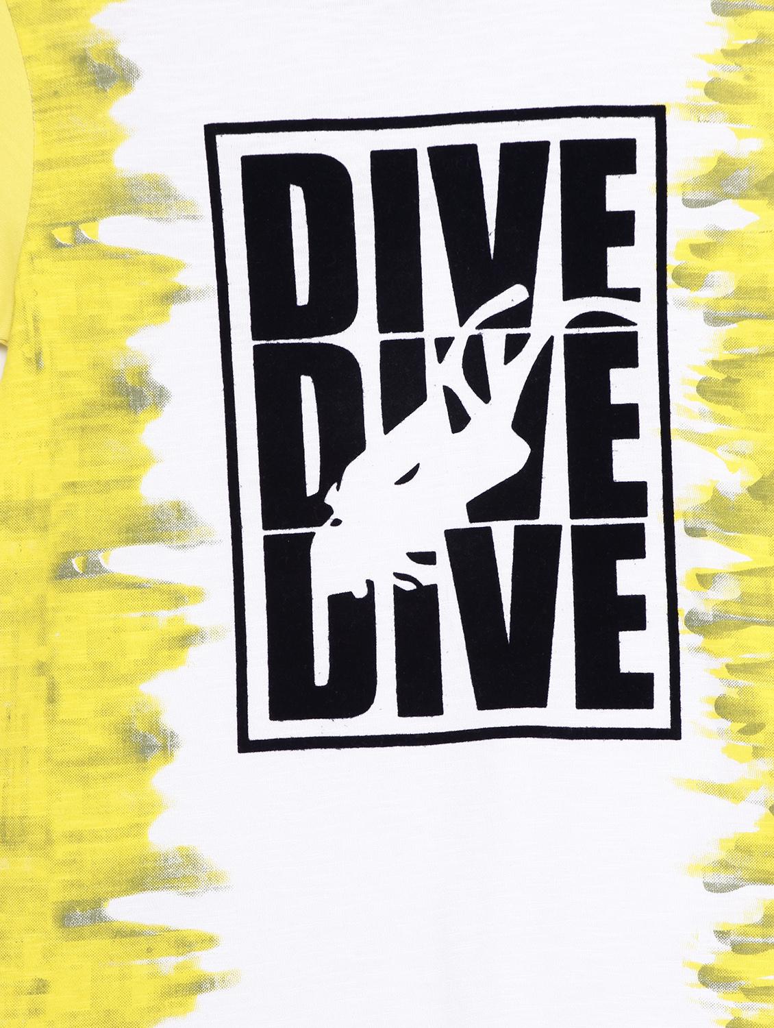 yellow cotton tshirt - 17324165 - Zoom Image - 3