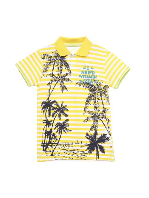 yellow cotton tshirt - 17324170 - Standard Image - 1