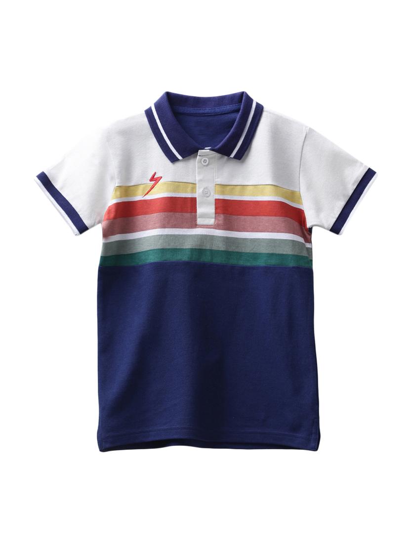 navy blue cotton tshirt - 17324176 - Zoom Image - 1
