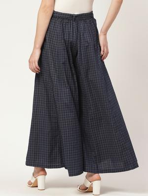 tie front flared palazzo - 17324314 - Standard Image - 3