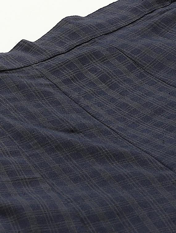 tie front flared palazzo - 17324314 - Zoom Image - 5