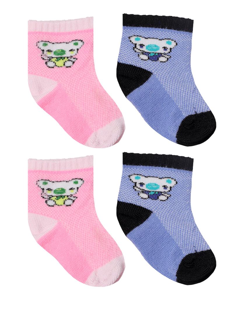 multi colored cotton sock - 17324349 - Zoom Image - 3