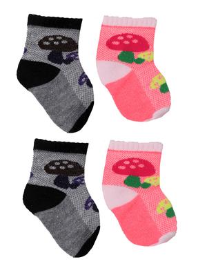 multi colored cotton sock - 17324351 - Standard Image - 3