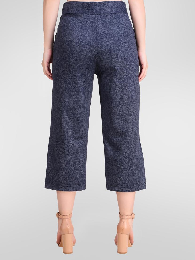 high rise belted cropped palazzo - 17324545 - Zoom Image - 3