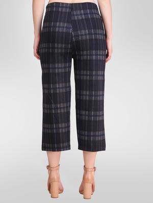 high rise belted cropped palazzo - 17324546 - Standard Image - 3