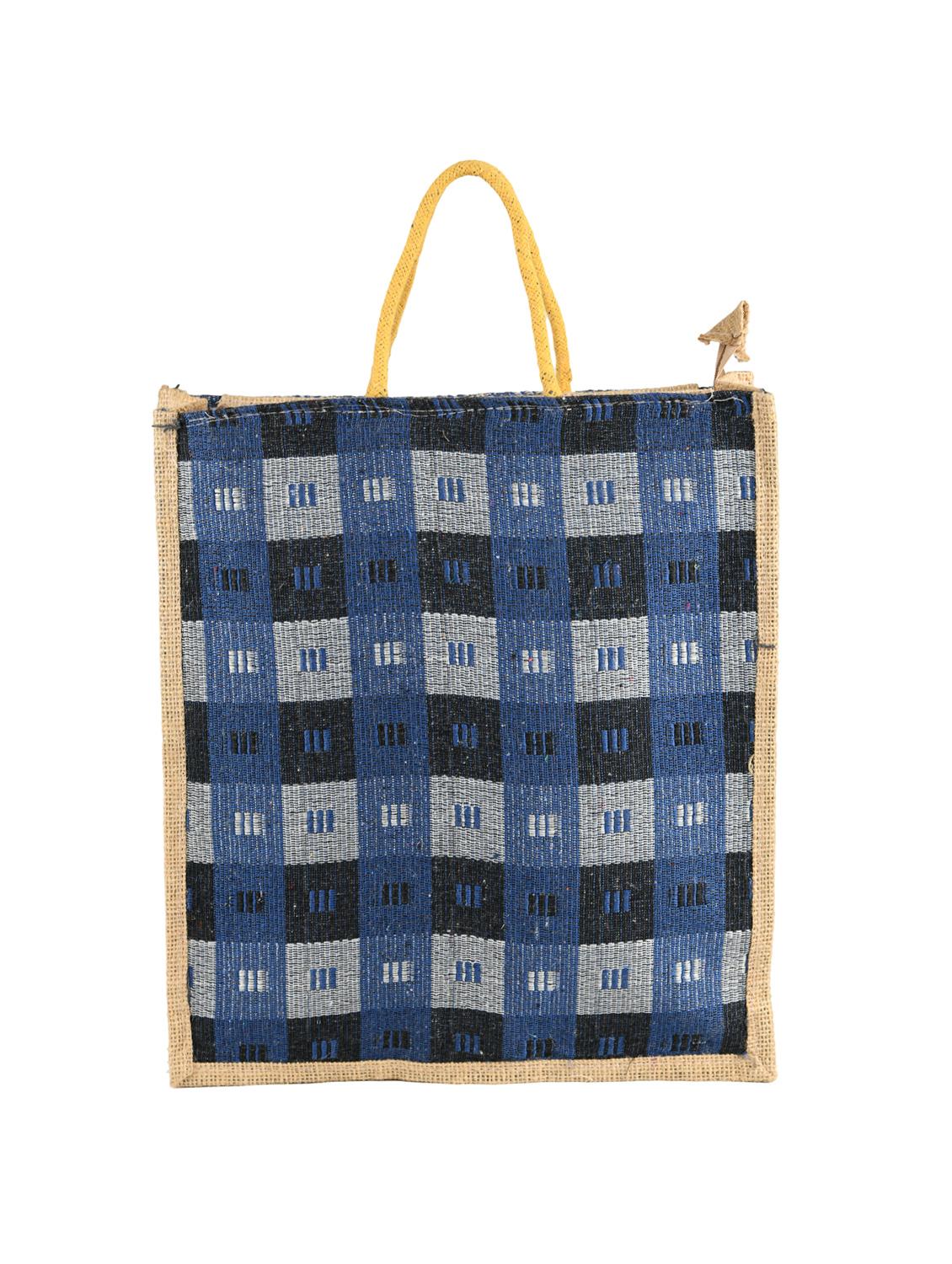 multi colored jute regular shopping bag - 17324819 - Zoom Image - 2