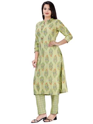 printed kurta pant set - 17324836 - Standard Image - 2