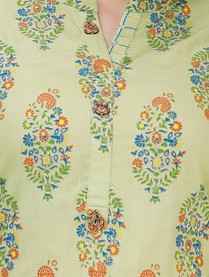 printed kurta pant set - 17324836 - Standard Image - 4