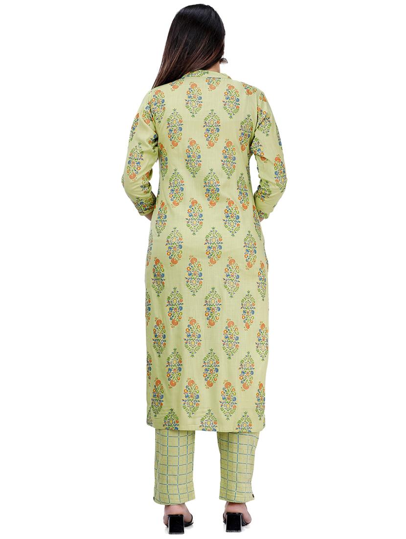 printed kurta pant set - 17324836 - Zoom Image - 3