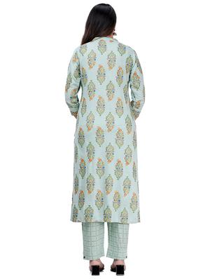 printed kurta pant set - 17324839 - Standard Image - 3