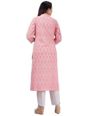 paisley print kurta pant set - 17324857 - Standard Image - 3