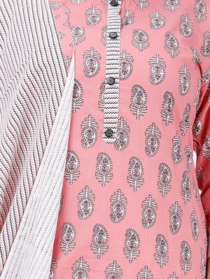 paisley print kurta pant set - 17324857 - Standard Image - 4