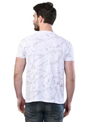 white printed t-shirt - 17325053 - Standard Image - 3