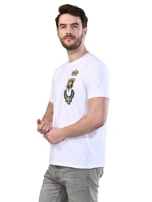 white solid t-shirt - 17325070 - Standard Image - 2