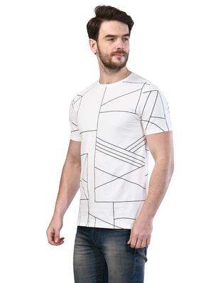 white all over print t-shirt - 17325074 - Standard Image - 2