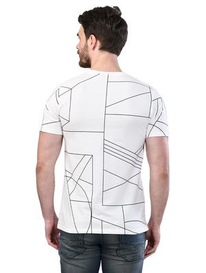 white all over print t-shirt - 17325074 - Standard Image - 3