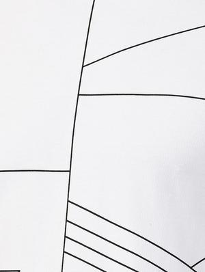 white all over print t-shirt - 17325074 - Standard Image - 5