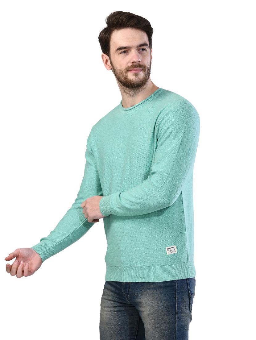 green solid t-shirt - 17325081 - Zoom Image - 1