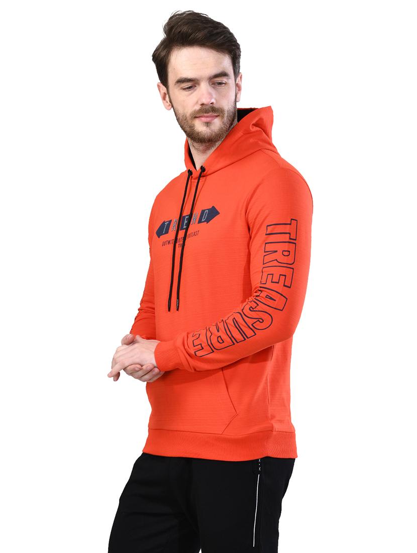 orange printed sweatshirt - 17325094 - Zoom Image - 2