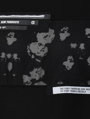black printed cut & sew sweatshirt - 17325095 - Standard Image - 5