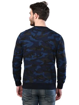 navy blue camouflage sweatshirt - 17325097 - Standard Image - 3