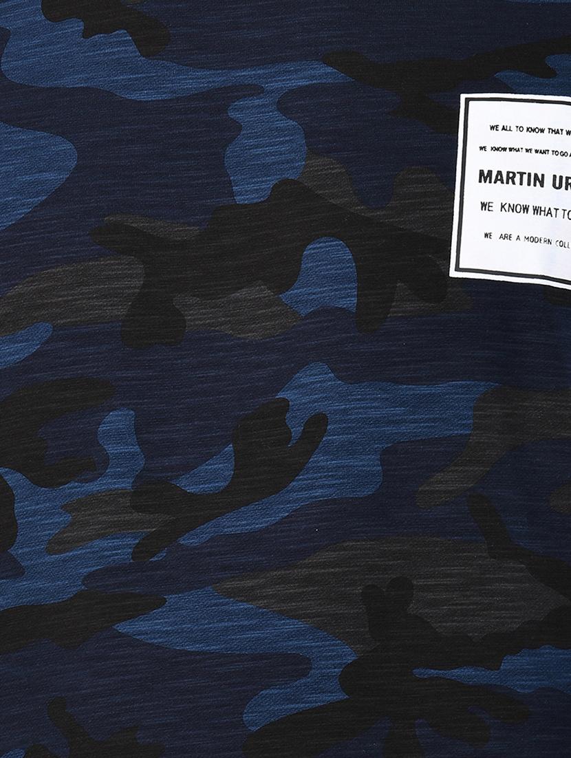 navy blue camouflage sweatshirt - 17325097 - Zoom Image - 5