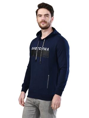 navy blue printed sweatshirt - 17325100 - Standard Image - 2
