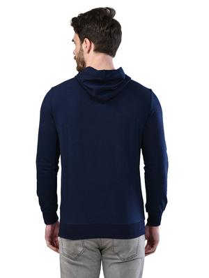 navy blue printed sweatshirt - 17325100 - Standard Image - 3