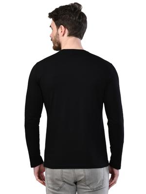 black printed cut & sew t-shirt - 17325101 - Standard Image - 2