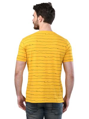 mustard striped t-shirt - 17325146 - Standard Image - 3