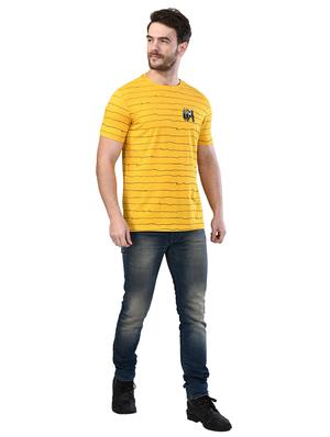 mustard striped t-shirt - 17325146 - Standard Image - 4