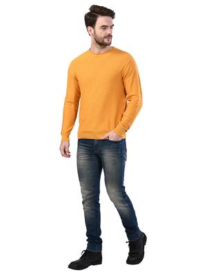 yellow solid t-shirt - 17325154 - Standard Image - 4