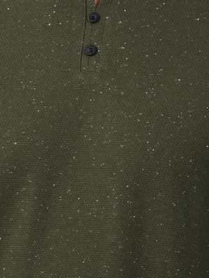 olive green printed t-shirt - 17325161 - Standard Image - 4