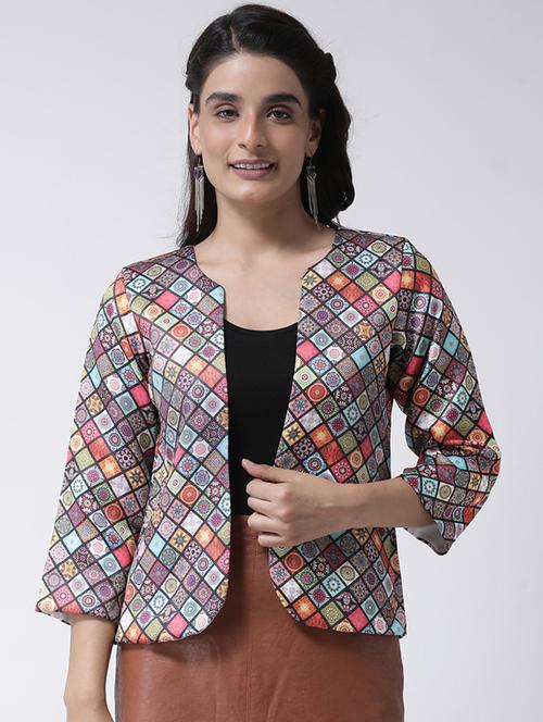 multi colored jacket - 17325326 - Standard Image - 1