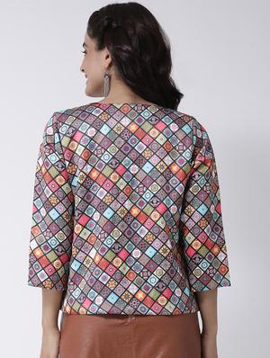 multi colored jacket - 17325326 - Standard Image - 3