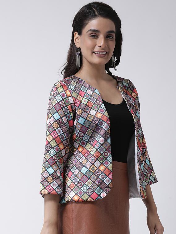multi colored jacket - 17325326 - Zoom Image - 2