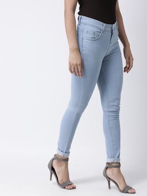 mid rise skinny fit jeans - 17325342 - Standard Image - 2