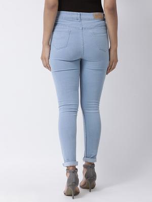 mid rise skinny fit jeans - 17325342 - Standard Image - 3