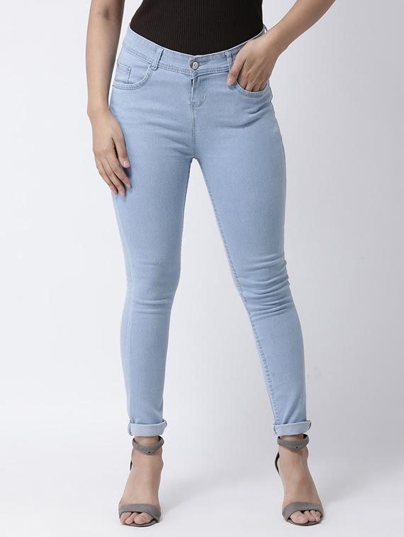 mid rise skinny fit jeans - 17325342 - Zoom Image - 1