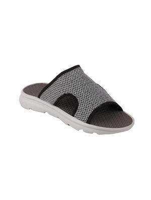 grey mesh slip on flip flops - 17325349 - Standard Image - 2