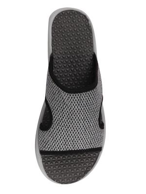 grey mesh slip on flip flops - 17325349 - Standard Image - 3