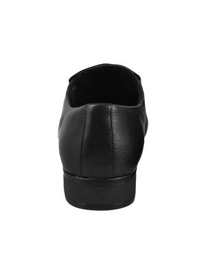 black slip on moccasins - 17326067 - Standard Image - 3