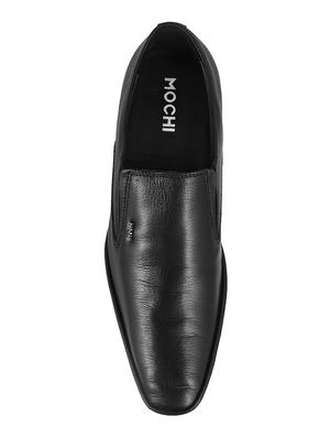 black slip on moccasins - 17326067 - Standard Image - 4
